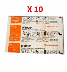 IV3000 #4008 Transparent Dressings 10cm x 12cm - Pack of 10