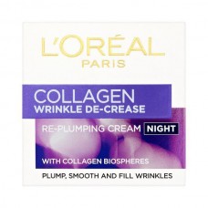 L'Oreal Paris Wrinkle Decrease Collagen Re-Plumper Night Cream 50ml