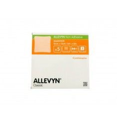 Allevyn Non-Adhesive Large 15cm x 15cm (5s) Absorbent, Comfortable woundcare for Patients