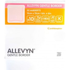 New Allevyn Gentle Border 15cm x 15cm (10s)